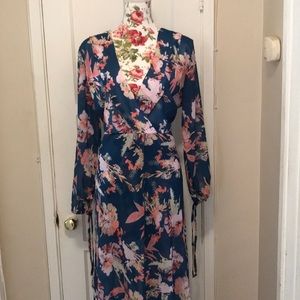 Floral Maxi Dress Romper